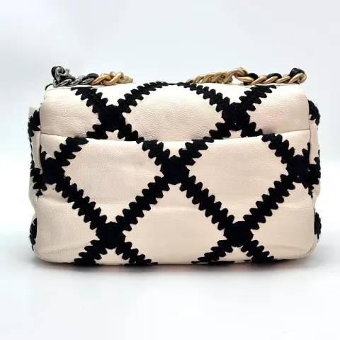 Bolsa de ombro média Chanel 19bag
