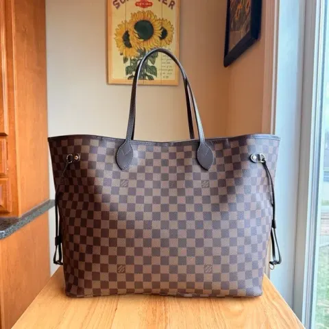 Bolsa Louis Vuitton Neverfull GM Damien Ebony