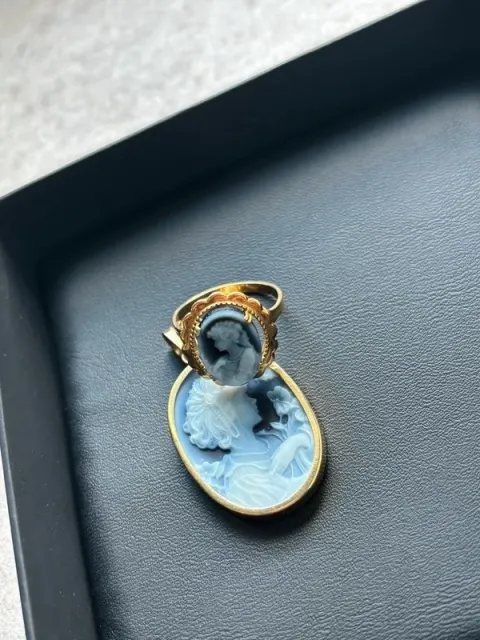 Camafeu azul e rosa