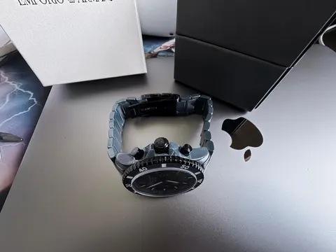 NOVO! Relógio Emporio Armani Diver Cronógrafo em Cerâmica