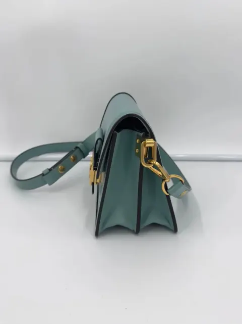 Bolsa Louis Vuitton Dauphine em couro de bezerro em lindo azul