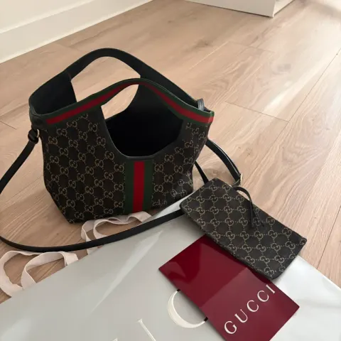 Cabas Gucci Giglio pequeno formato