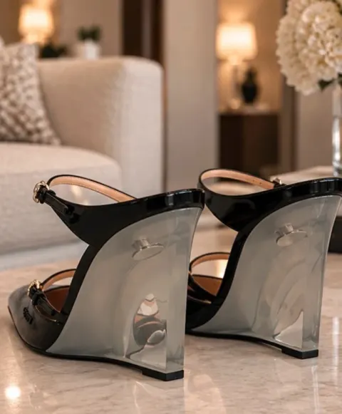 Mules à semelles Compensees GUCCI