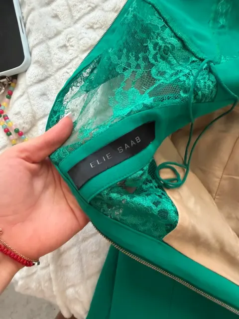 Vestido verde Elie Saab