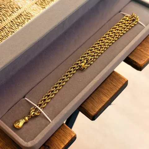 Cordão de São Francisco 18k