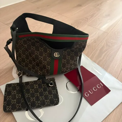 Cabas Gucci Giglio pequeno formato