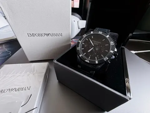 NOVO! Relógio Emporio Armani Diver Cronógrafo em Cerâmica