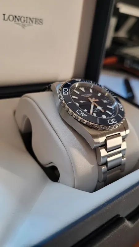 Longines HydroConquest 39 mm versão azul – 2026
