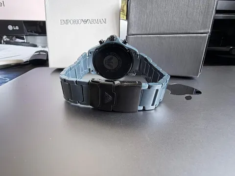 NOVO! Relógio Emporio Armani Diver Cronógrafo em Cerâmica