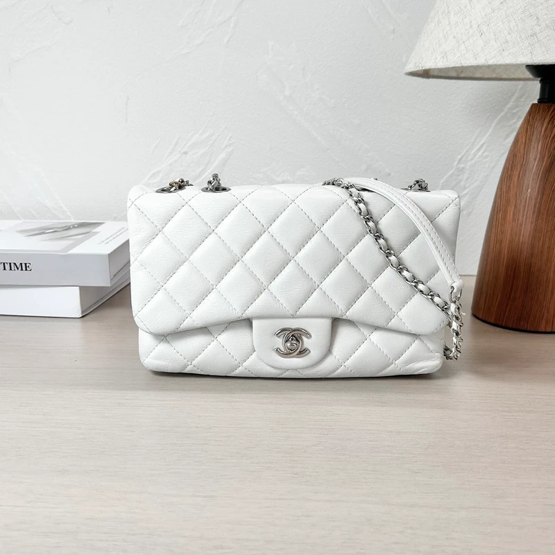 Bolsa de ombro sazonal clássica atemporal Chanel