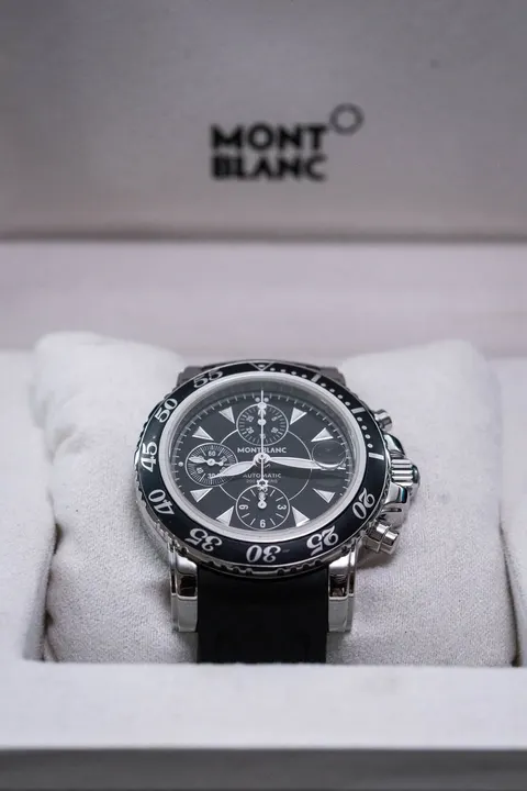 Relógio Montblanc Star Chronograph Ref. 7034 – Automático – Com Caixa Original