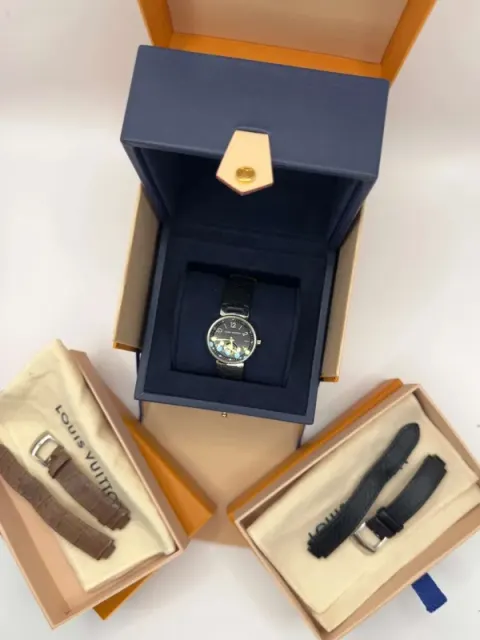 Montre Louis Vuitton – modelo Tambour et ses 3 pulseiras