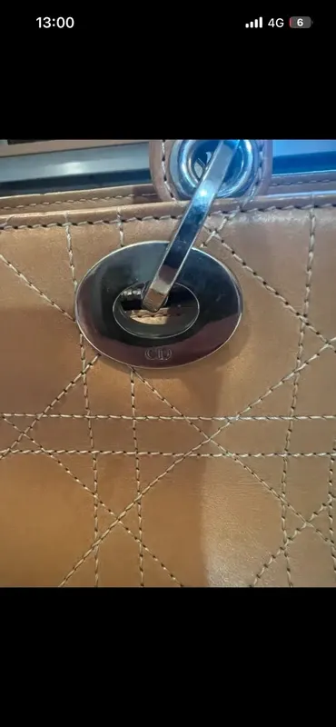 Bolsa Dior Lady D Joy Camelo