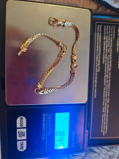 Pulseira en ouro 18 quilates
