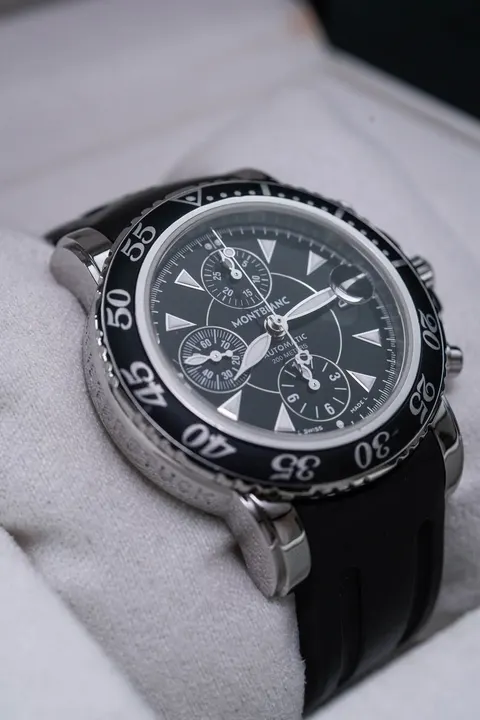 Relógio Montblanc Star Chronograph Ref. 7034 – Automático – Com Caixa Original