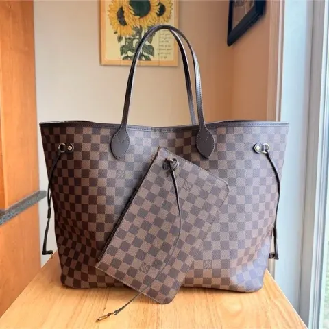 Bolsa Louis Vuitton Neverfull GM Damien Ebony