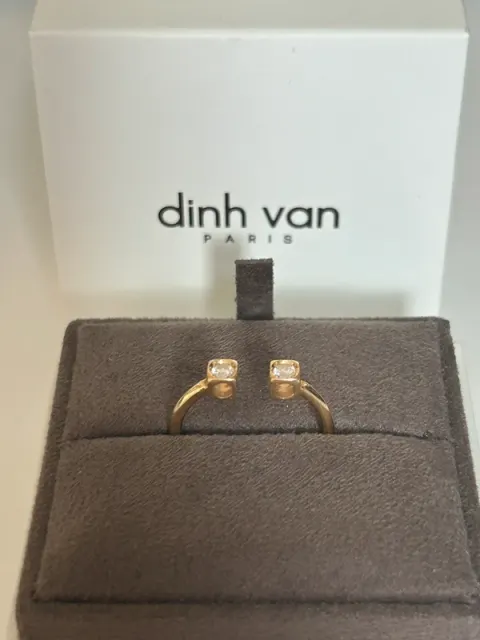 Dinh van ´Bague Le Cube - 2 Diamantes’