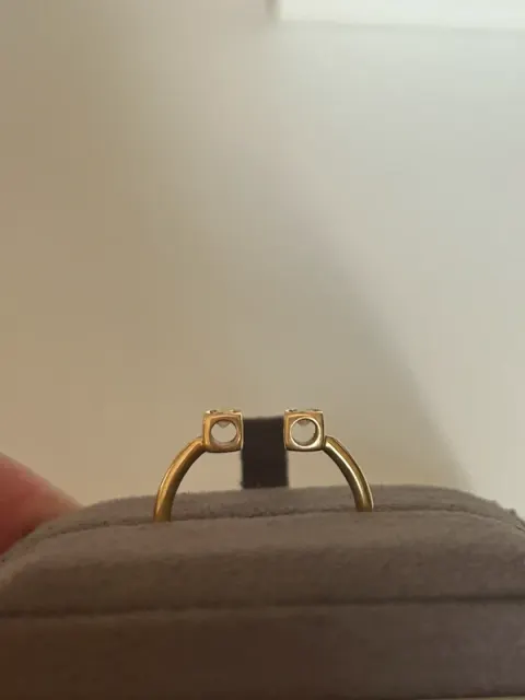 Dinh van ´Bague Le Cube - 2 Diamantes’